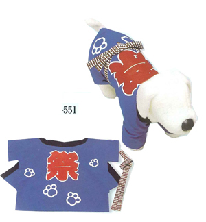 ｼﾙｸﾌﾟﾘﾝﾄﾍﾟｯﾄ袢天