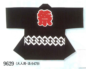 ｼﾙｸﾌﾟﾘﾝﾄ子供袢天